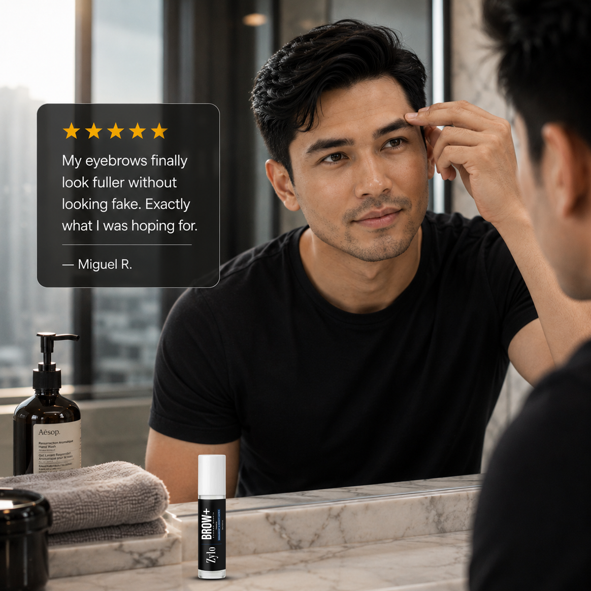 Zylo Hair & Brow Growth Bundle